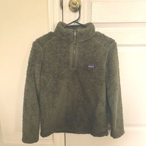 Green fleece jacket